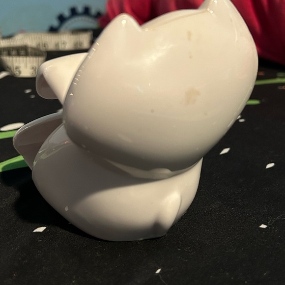 White Cat-Shaped post-it holder - Picture 2 of 2